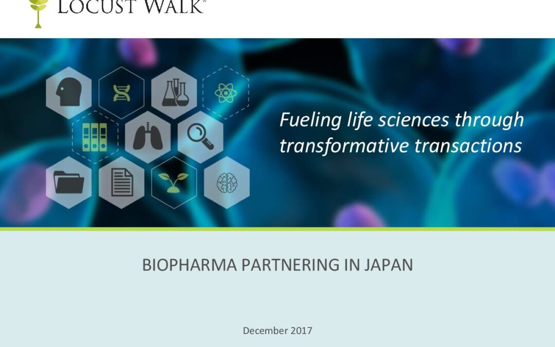LWI Biopharma Partnering in Japan