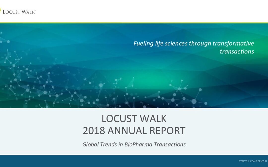 Locust Walk 2018 Annual Report – Biopharma