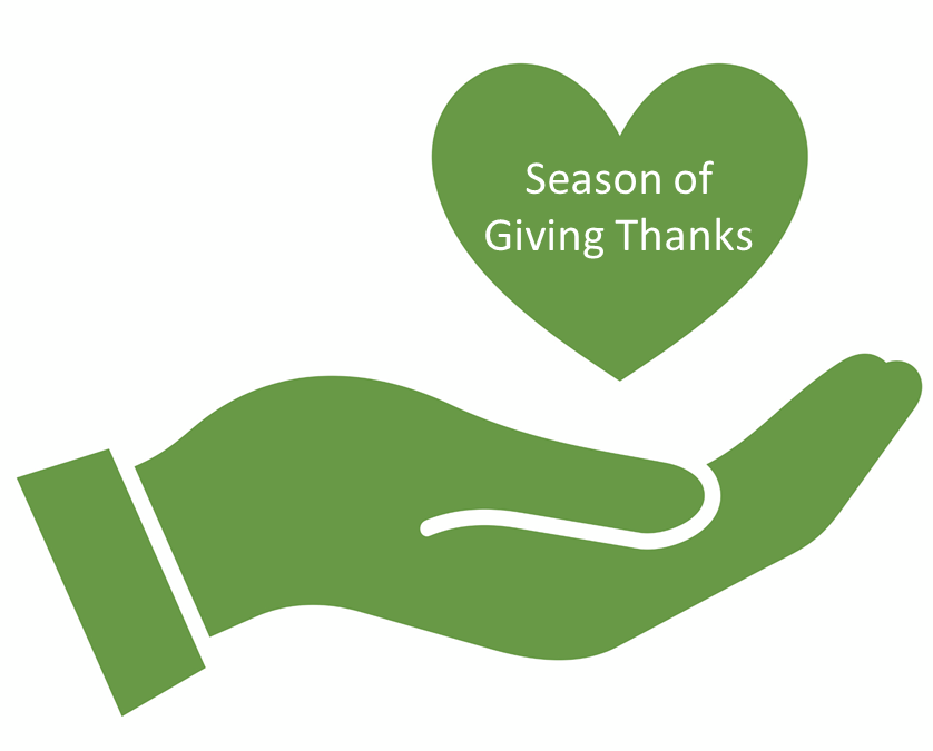 season of giving thanks