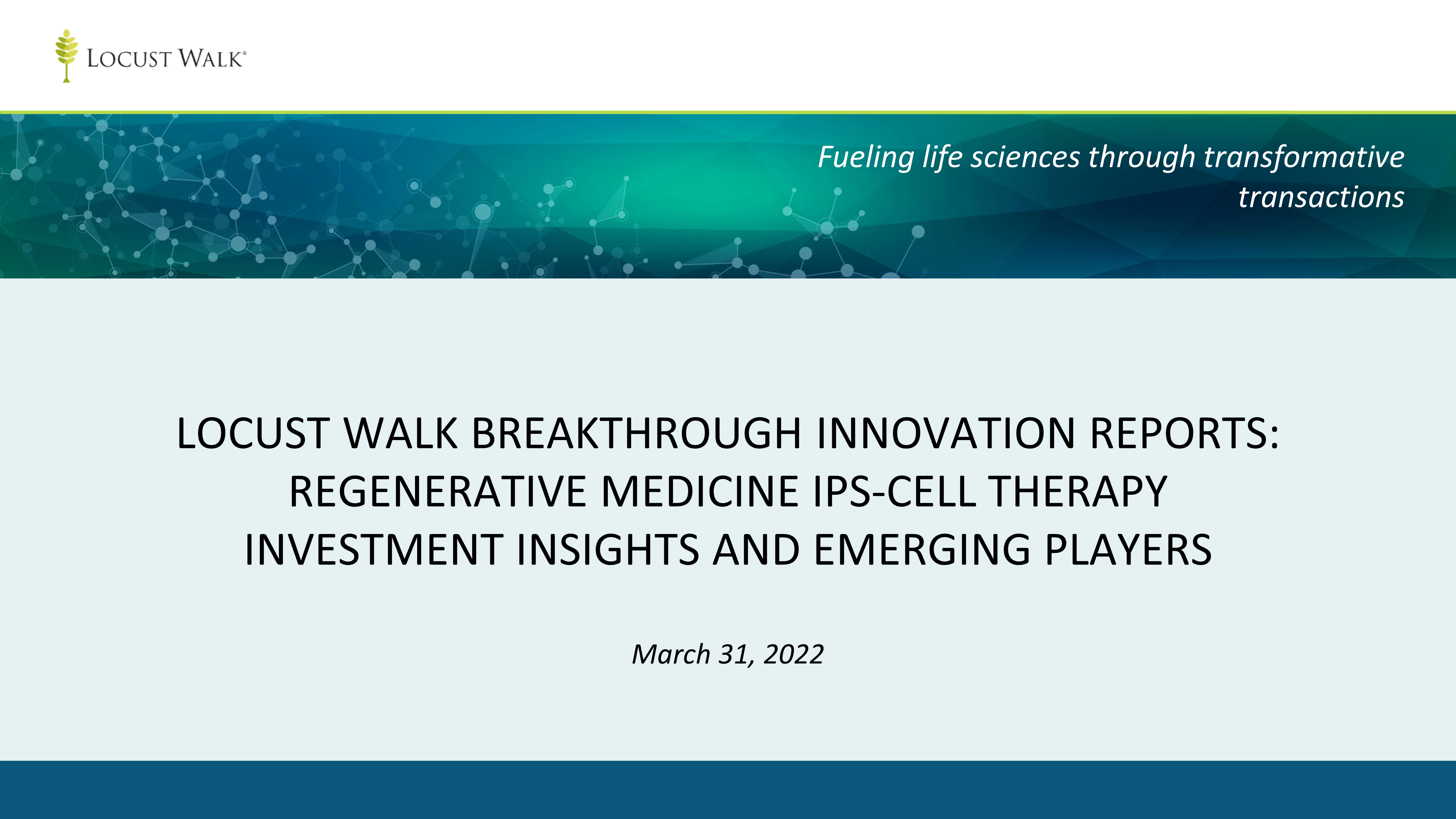 Regenerative Medicine (iPSC Non-Oncology) - Final_cover